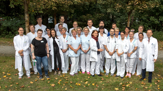 Das Team der neurologischen Abteilung der Klinik Hennigsdorf