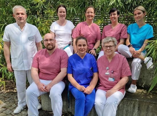 Das MRT-Team in der Klinik Oranienburg (Foto: Oberhavel Kliniken/Kerstin Neubauer)