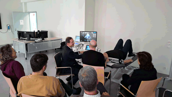 Impressionen des TCCS-Ultraschallkurses nach DEGUM-Kriterien, 04.-05.04.2025, Klinik Hennigsdorf