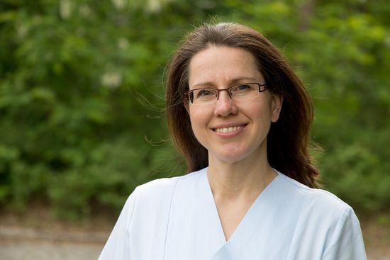 Leiterin des Therapiezentrums Doreen Kalbhenn