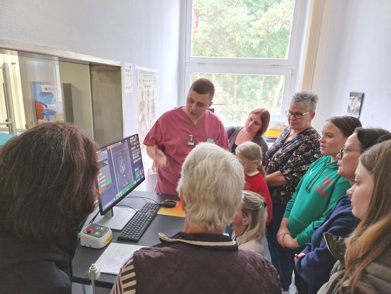 Bild zur Langen Nacht der Wirtschaft in der Klinik Hennigsdorf